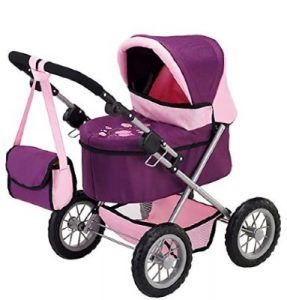 carrito de muñecas trendy niñas pequeñas