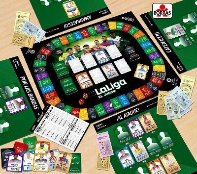 juego de mesa la Liga para niños futboleros